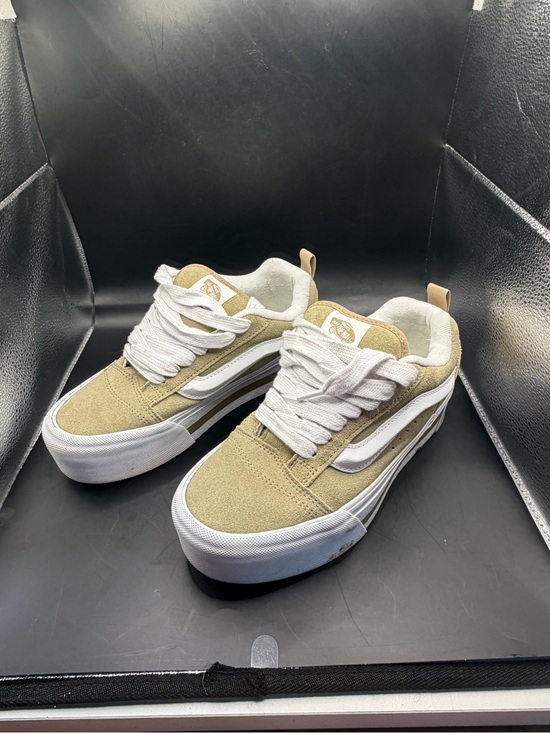 Vans Shoes - Vans Knu Skool Tan Suede Sneakers Men 6.5 Women 8